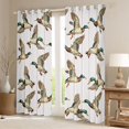 thumbnail image 2 of jejeloiu Rustic Mallard Black Out Curtains,Flying Duck Curtains Pack of 2 (42x63 Each) For Girls Boys, 2 of 6