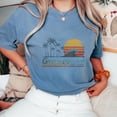 thumbnail image 6 of Gulf of Mexico T-Shirt – Retro Beach Wave and Sunset Graphic Tee, Palm Tree Ocean Shirt, Unisex Vacation Top, 6 of 7