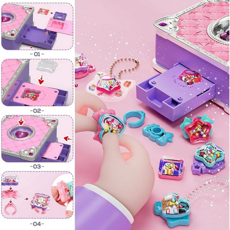 TBWBEC Kit Bracelet Brésilien Pour Cadeau Fille 7-14 Ans, Activités Manuelles, Anniversaire - Kit De Tressage DIY