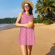 thumbnail image 3 of Balery Fish Scales Vestidos de verano para mujer con estampado: vestido holgado sin mangas, vestido playero informal y cómodo para días calurosos., 3 of 7