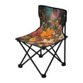 thumbnail image 2 of BZSMCE Camping Chairs Modern Galactic Garden Pattern Folding chair, 2 of 8