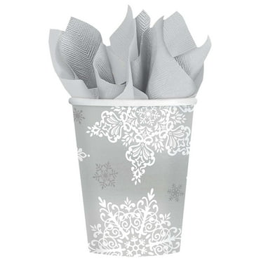 Shining Season Christmas Paper Cups For Party, 9 Oz, 50 Ct.