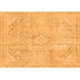 thumbnail image 1 of Ahgly Company Indoor Rectangle Abstract Orange Modern Area Rugs, 5' x 8', 1 of 4