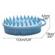 thumbnail image 5 of ¡Descuentos Sorprendentes!, Cepillo de baño para bebé, cepillo de baño de pelo suave, cepillo de baño multifuncional de masaje de doble cara con cordón para colgar, cepillo de baño Akmoler, 5 of 9
