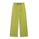 thumbnail image 3 of HH TRAF 2024 Pantalones casuales de pierna ancha para mujer, cintura elástica sólida, bolsillos decorativos con cordones, pantalones sueltos de verano para mujer a la moda, 3 of 5