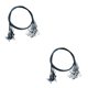 thumbnail image 1 of Soidarity Líderes de pesca de alambre de grueso de 50CM 150Lb con broches giratorios Accesorios de aparejos de línea de acero inoxidable de cobre Type1 NO1 Soidarity  CBP032204, 1 of 1