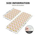 thumbnail image 2 of Yiaed Flamingo And Pineapple Kitchen Rugs Sets of 2 Kitchen Mats Cushioned Anti Fatigue Kitchen Rug Tapetes Para Cocina for Sink,Laundry Room, 2 of 6