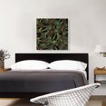 thumbnail image 2 of ARTCANVAS Army Green Brown Black Camo Camouflage Lips Kiss Pattern Canvas Art Print - Size: 26" x 26" (1.50" Deep), 2 of 9