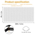 thumbnail image 4 of Bibana 2" Thick Ground Grid 40x4 FT, 1880 lb/sf Load Capacity Gravel Stabilizer for Driveway, Patio, RV Parking & Garden, 4 of 11