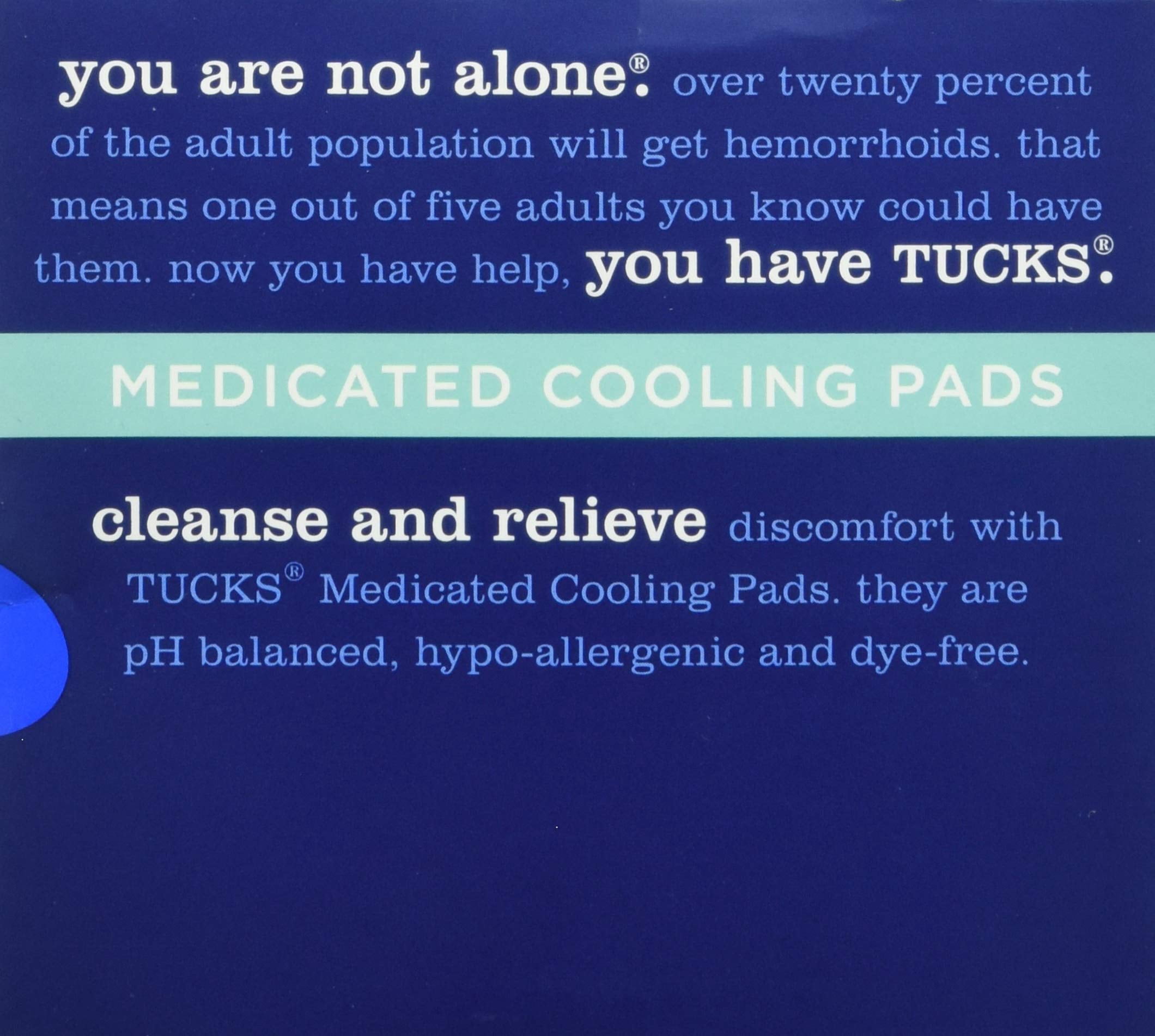 Tucks Medicated Cooling Hemorrhoid Pads, 100 Ct, 2-Pack