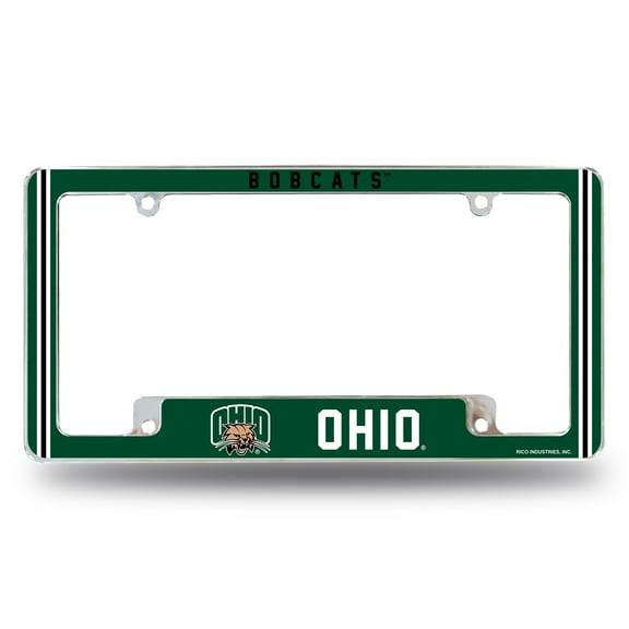 OHIO UNIVERSITY ALTERNATE DESIGN ALL OVER CHROME FRAME