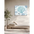 thumbnail image 5 of Aqua Coastal Wall Art for Living Room,Canvas Picture Wall Decor for Bathroom Bedroom,Summer Nautical Starfish Beach Coral Painting Artwork for Office Kitchen Hallway Dining Room Home Decor 20"x24", 5 of 8
