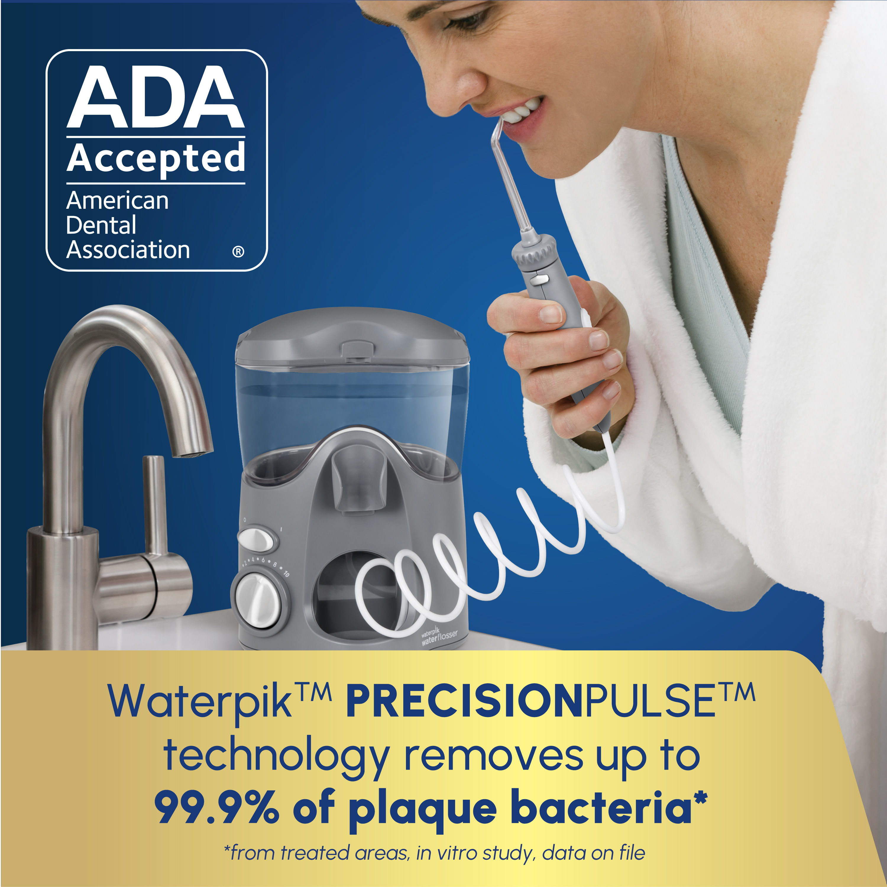 Waterpik Ultra Water Flosser, 10 Settings, 6 Tips photo 3