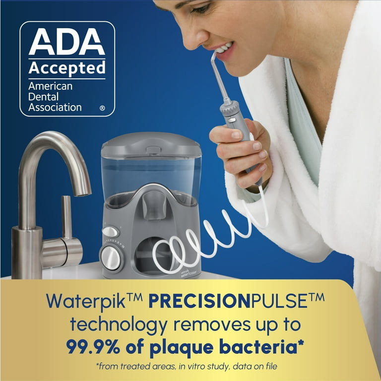 Waterpik Ultra Water Flosser with 10 Settings, 6 Tips, ADA