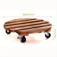 thumbnail image 2 of Carrito para Plantas con Ruedas, Resistente, Redondo, con Ruedas Metálicas Bloqueables, Apto para Uso en Interiores y Exteriores., 2 of 5