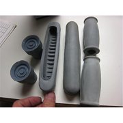 Current Solutions M209-6R Crutch Accessory Kit - 2 Tips & 2 Grips