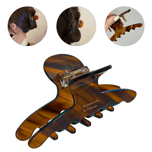 NICEXMAS Decorative Hair Claw Clips Simple Design Hair Fixing For Women 1Pack