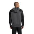 thumbnail image 2 of Sport-Tek St249 Colorblock Tech Fleece 1/4-Zip Hooded Sweatshirt, 2 of 2