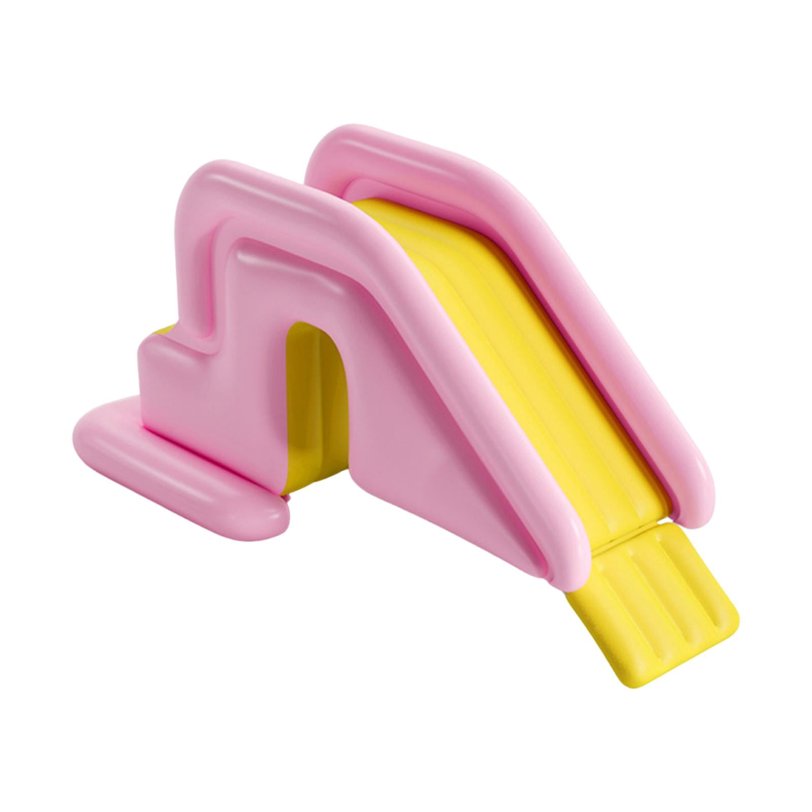 koolsoo Inflatable Swimming Water Slide for Kids PVC Accessories for Backyard Indoor Pink