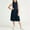 Navy, variant on ITSAME Kids Girls Sleeveless Dresses, Round Neck Pleated Lightweight Fashion Skater Dresses Green 8-9T