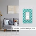 thumbnail image 5 of KLL Aquamarine Glitter1 Wall Plate,Gloss Finish,Standard Size 1 - 5" x 3", Polycarbonate Thermoplastic,Electric Receptacle Plug Covers, 5 of 6