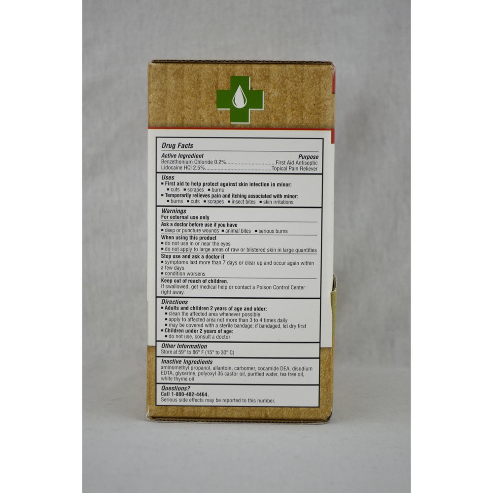 Tecnu First Aid Gel, 06 Oz Packetsbox Of 144