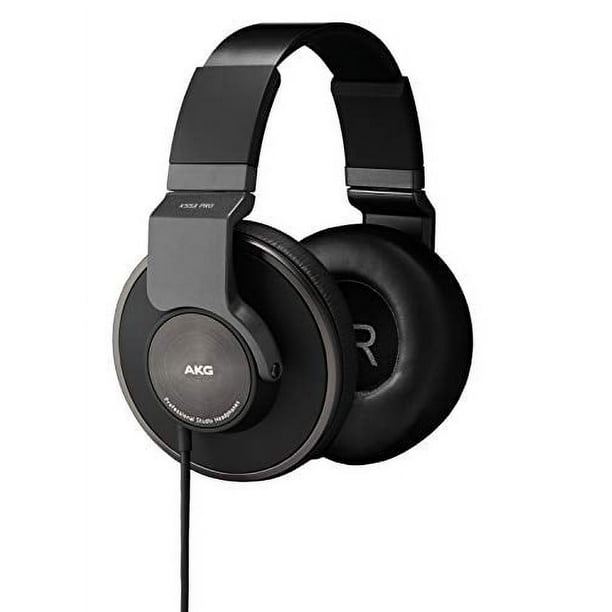 AKG K533 PRO Headphones full size wired 3.5 mm jack noise isolating black