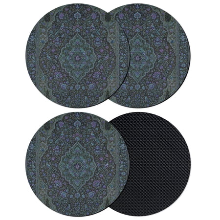 Navy Blue Boho Coasters Set of 4 Absorbent Coasters for Drinks Retro Ethnic Tribe Abstract Art Coaster for Desk Coffee Table Protection Home Decor House Warming Gifts 4