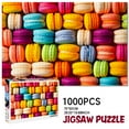 thumbnail image 5 of 1000 Piece Jigsaw Puzzles for Adults, Colorful Macaron Art with Grid Letters Back - Educational Family Bonding & Mindfulness Activity PTDZ007H, 5 of 6