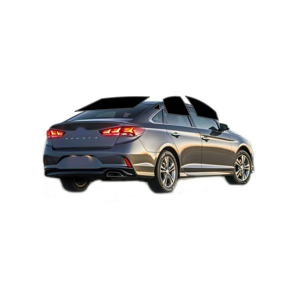 Haiy Co - PreCut 2Ply 05% Window Tint Film Kit For 2015-2019 Hyundai Sonata -Side+Rear Window
