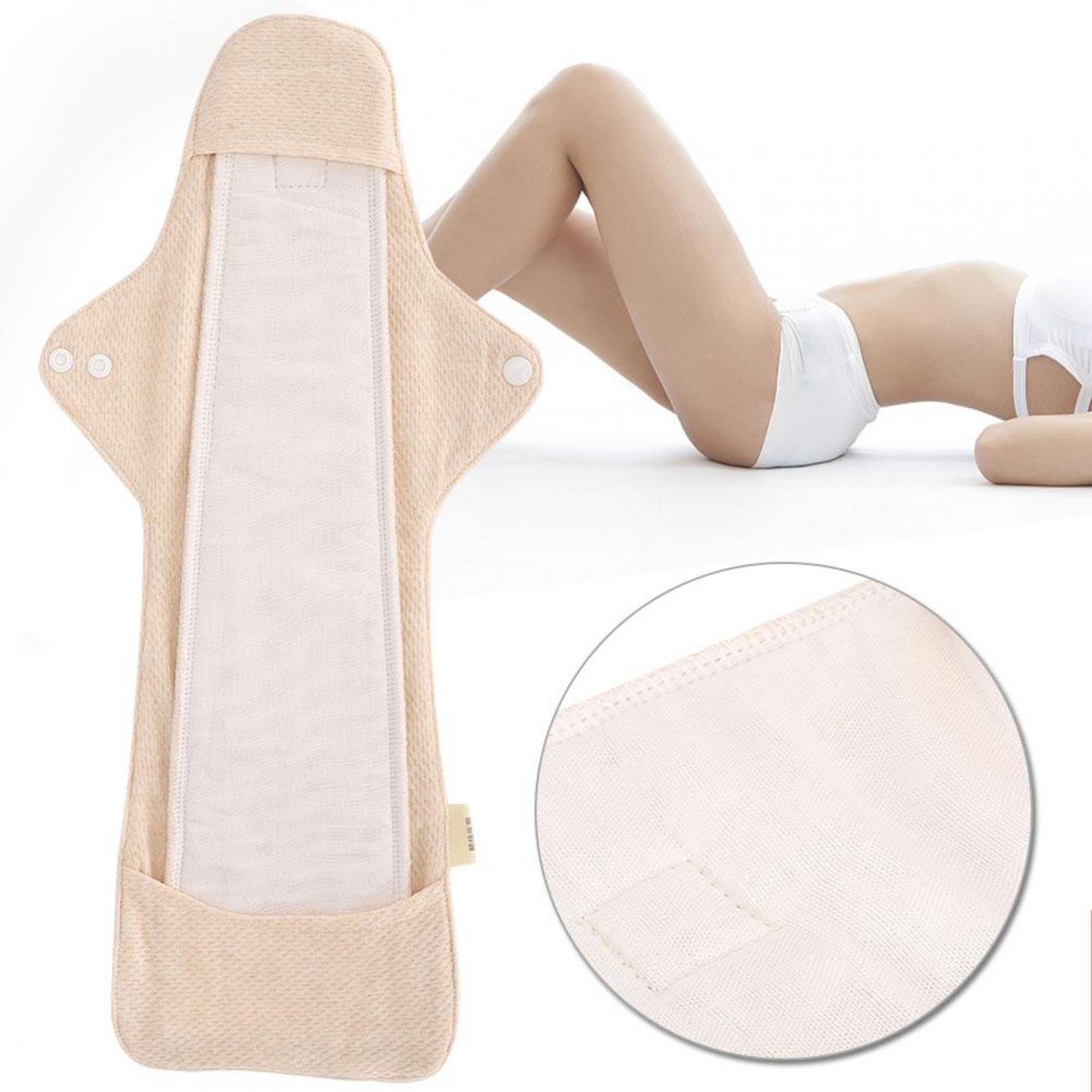 LYUMO Reusable Organic Cotton Sanitary Napkins Night Use Feminine