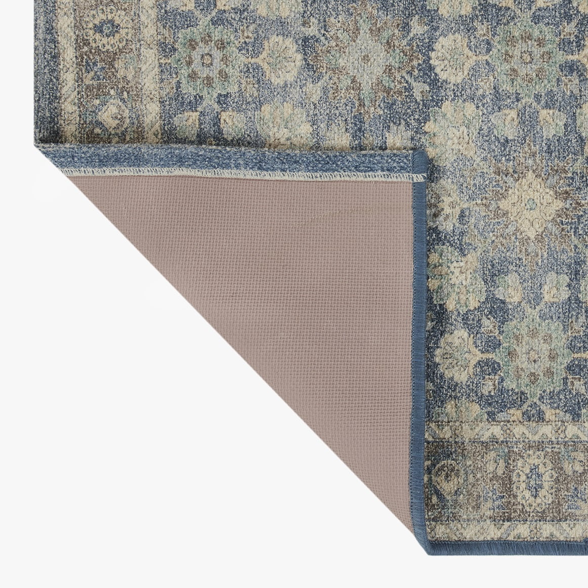 Better Homes & Gardens Blue Floral Indoor 24" x 36" Accent Rug