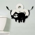 thumbnail image 3 of Durable Metal Sloth Toilet Paper Holder, Wall Mounted Roll Holder, 3 of 5