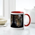 thumbnail image 4 of CafePress - Watchful Eyes Mug - 11 oz Ceramic Mug - Novelty Coffee Tea Cup, 4 of 4