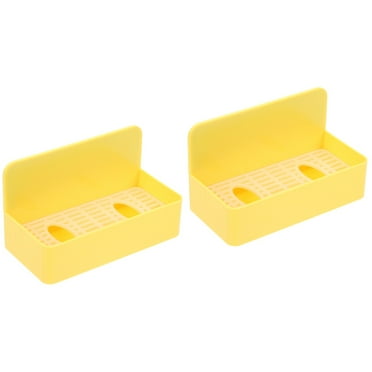 2 Pieces Refrigerator Shelf Spices Fridge Magnetic Rack Plastic Hanging Storage Holder
