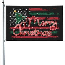 US American USA Christmas Flag 3x5 Double Sided Flag Fade Resistant Banner Polyester Flag with 2 Brass Grommets For Indoor Outdoor85