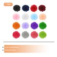thumbnail image 3 of Uxcell 16 Pcs Ribbon Peony, 2 Inch Lapel Pin for Men Satin Ribbon Flower Peony Artificial Fabric Flowers for DIY Crafting Accessories Sewing Wrapping Wedding Gift Decoration, Multicolored, 3 of 5