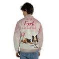 thumbnail image 5 of Every Fart is Love Note Collie Guilty Face Happy Valentine's All Over Print 3D Baseball Jacket Collie Dog Lover Gifts Idea Bomber Jacket Softball - 01016, 5 of 6