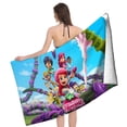 thumbnail image 4 of Strawberry Shortcakes Toalla de playa de secado rápido con diseño temático, regalo para mujeres y niñas, ideal para cumpleaños, fans, amantes de la música, uso en la playa o al aire libre,78*180cm, 4 of 6