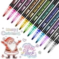thumbnail image 3 of Magic Sequin Felt Tip Pens, Gift for Girls Ages 4-12, 36 Magic Count, 3 of 4