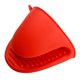 thumbnail image 1 of DADA Soporte de silicona para ollas, mini manopla de cocina para cocinar y hornear, solución resistente al calor, 1 par (rojo), 1 of 5