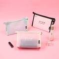thumbnail image 4 of Mesh Toiletry Bag Portable Toiletry Tote Bag Waterproof Makeup Bag for Travel, 4 of 10