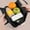 Black, variant on Double Layer Insulated Lunch Bag for Hot and Cold Meals, Sturdy Oxide Fabric, Reusable Food Carrier for Work, School, and Outdoor Use