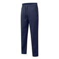 thumbnail image 4 of Zszcpp Men'S Casual Pants Sports Quick Drying Loose Spring Running Solid Zipper Pockets Lounge Trousers Casual Trouser, 4 of 5