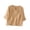 Khaki, variant on CAIVO Women Blouses Dressy Casual Embroidered Tunic Summer Loose Fit Plus Size Pullover Tops 3/4 Sleeve V-Neck Solid Color Vacation Shirts