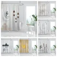 thumbnail image 2 of Home shower curtains for bathroom waterproof fabric bathroom Curtains castle Magic and Moon modern shower curtain, 2 of 7