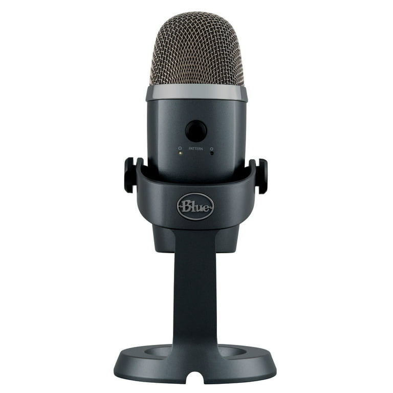 Blue Yeti USB Microphone with Knox Shock Mount, Stand and Pop Filter 
