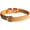 Mandarine, variant on Omni Pet Signature Leather Jewel Studded Dog Collar, Black, 14in