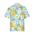 thumbnail image 5 of Camisa de verano nueva para mujer, camisa con estampado 3D de limón y naranja, camisa de mujer de estilo casual de frutas, camisa de mujer de tendencia de moda, top corto para mujer, 5 of 5