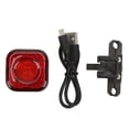 thumbnail image 3 of Luz Trasera de Bicicleta Sincero Inteligente Sensor de Luz Carga USB Aluminio IPX6 500mAh, 3 of 10
